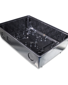 Bottom part for medium housing 380x280 RAL9005